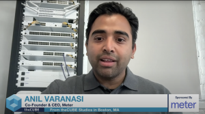 Anil Varanasi, chief executive officer of Meter Inc., talks with theCUBE about AI-driven networking and the future of enterprise infrastructure during the Networking for AI Summit – 2025.