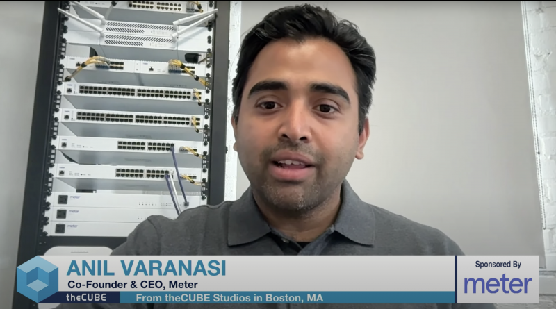 Anil Varanasi, chief executive officer of Meter Inc., talks with theCUBE about AI-driven networking and the future of enterprise infrastructure during the Networking for AI Summit – 2025.