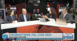 Todd Cramer, senior director of Security Ecosystem Business Development at Intel, and Lori Zwilling, senior director of Software Product Management at Dell Technologies, talk with theCUBE about AI PCs and security at Fal.Con 2025.