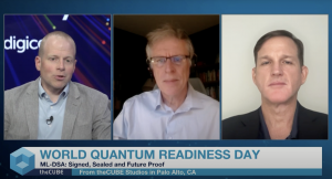 Corey Bonnell, industry development strategist at DigiCert, moderates a World Quantum Readiness Day 2025 discussion with Richard Kisley of IBM and William Whyte of Qualcomm on ML-DSA and the future of post-quantum cryptography.