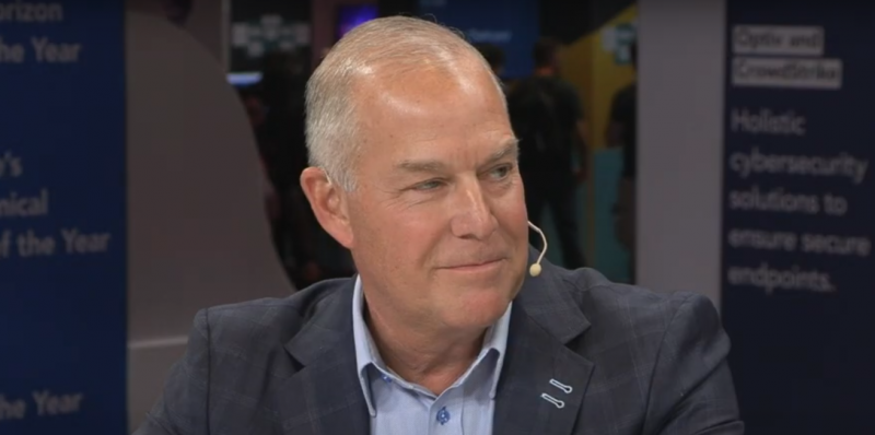 Tom Etheridge, chief global professional services officer of CrowdStrike, talks with theCUBE about AI red team services during Fal.Con 2025.