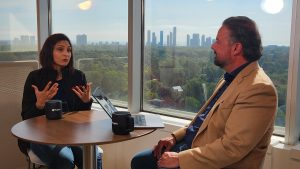 Vidhya Srinivasan, chief marketing officer of Prophix Software, talks with theCUBE during the The Future of Finance. Revealed 2025 event.
