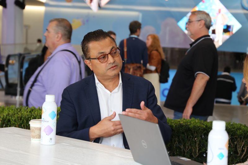Rohit Khanna, chief customer officer of Smarsh, talks with theCUBE during Dreamforce 2025 about the power of AI-powered data surveillance.