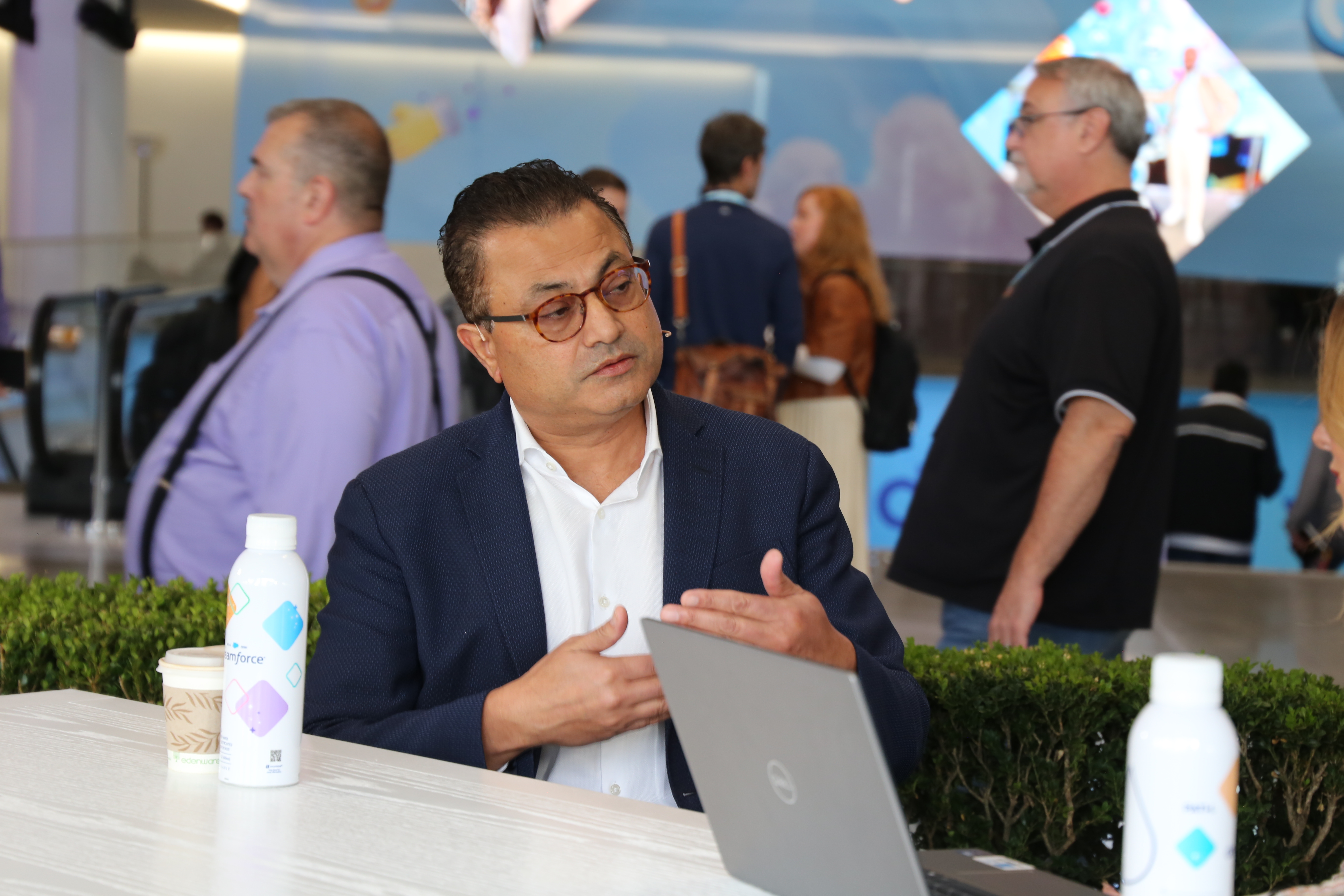 Rohit Khanna, chief customer officer of Smarsh, talks with theCUBE during Dreamforce 2025 about the power of AI-powered data surveillance.