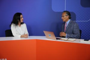 Manasi Vartak, chief AI architect at Cloudera talks with theCUBE during Cloudera EVOLVE25.