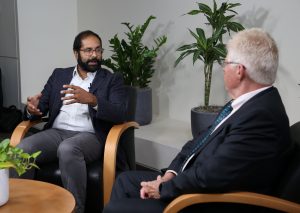 Raajen Patel, executive VP of innovation, Sickbay, discusses the company's partnership with HPE.