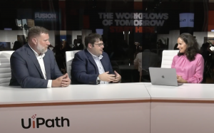 John Sharpe, senior technical account manager at UiPath Inc., and Joe Gannuscio, director of advanced analytics development at OSF Healthcare System, talk with theCUBE about how healthcare automation is shifting toward intelligent agents to support critical patient operations.