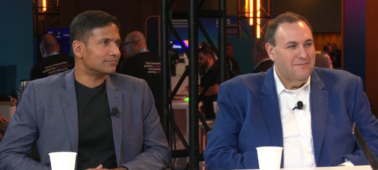Tony Paikeday, senior director of product marketing, AI systems at Nvidia Corp, Russell Fishman, senior director of solutions product management at NetApp discussed AI ROI during NetApp Insight 2025