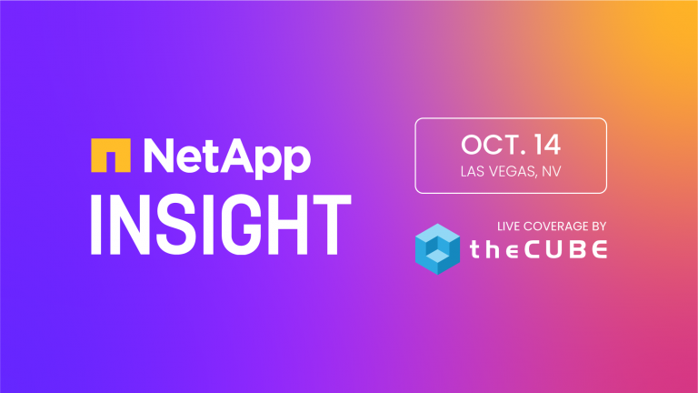 NetApp Insight is readying for a schedule of guests ready to discuss next-generation enterprise storage.