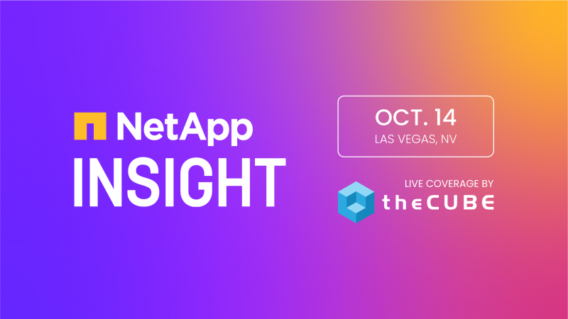 NetApp Insight is readying for a schedule of guests ready to discuss next-generation enterprise storage.