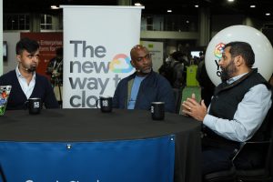 Kelsey Hightower, Eddie Villalba and Akshay Ram of Google Cloud discuss GKE Inference with theCUBE at KubeCon + CloudNativeCon North America 2025