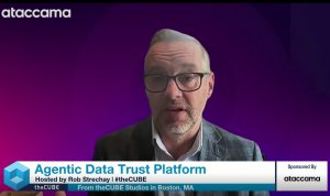 Jay Limburn, CPO at Ataccama, spoke with theCUBE about data quality and AI agents.