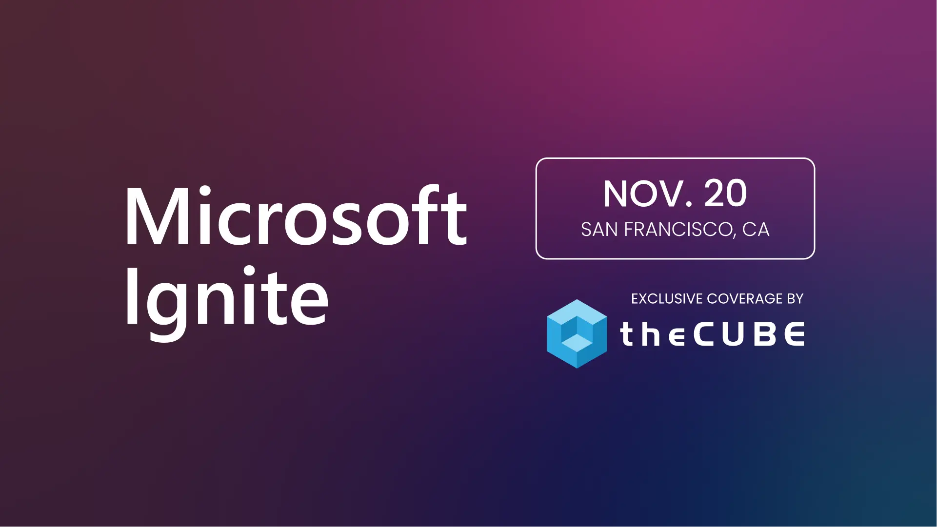 Microsoft Ignite explores deploying AI agents at scale.