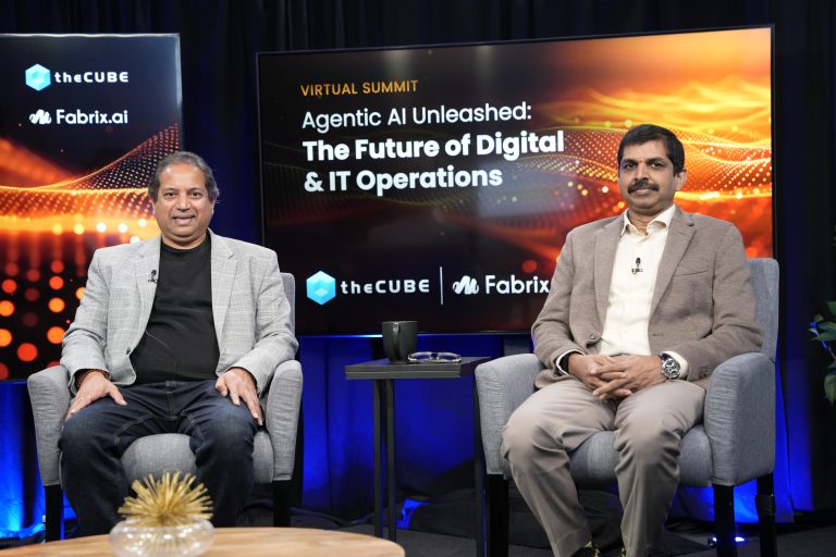 Raju Penmetsa, chief technology officer of Fabrix.ai Inc and Shailesh Manjrekar, chief AI and marketing officer of Fabrix.ai, discussed agentic AI operations during the Agentic AI Unleashed The Future of Digital and IT Operations event.