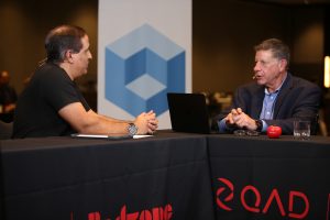 Ricardo Leitao, senior vice president of global professional services, manufacturing and supply chain at QAD Inc discusses Champion Benchmark at the QAD Champions of Manufacturing event