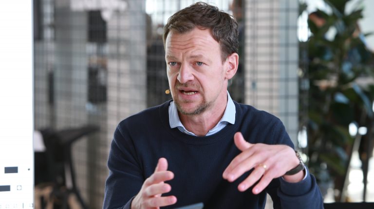Sebastian Dahs, vice president KVP of sales and service at Deutsche Telekom AG, discussed AI-powered process intelligence during Celosphere 2025.