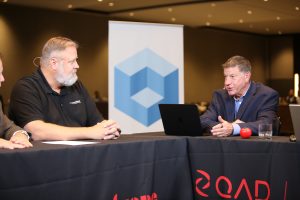 Tom Roberts, vice president of strategic industry development at QAD discussed adaptive manufacturing during the QAD Champions of Manufacturing event.