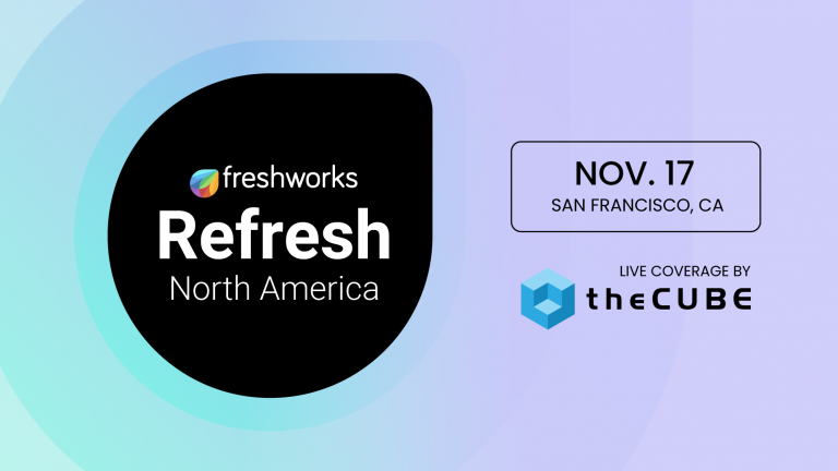 Join theCUBE on November 17 for exclusive coverage of the Refresh North America 2025 event as Freshworks highlights its people-first AI offerings.