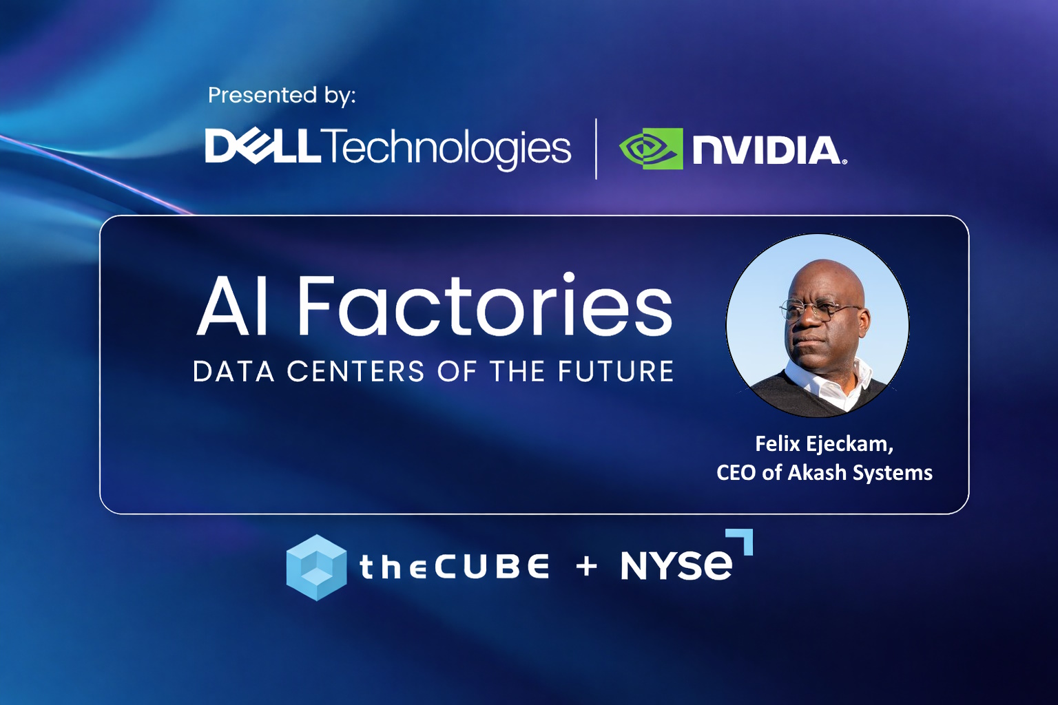 Felix Ejeckam, co-founder and CEO of Akash Systems, talks to theCUBE about how diamond cooling is pushing compute capacity further without expanding energy supply during theCUBE + NYSE Wired: AI Factories - Data Centers of the Future interview series.