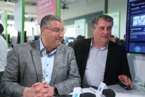 Said Ouissal, co-founder and CEO of Zededa, and Padraig Stapleton, senior vice president at Zededa, talk to theCUBE about edge AI infrastructure. — Nvidia GTC AI Conference & Expo 2026