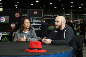 Jennifer Vargas, senior principal marketing manager at Red Hat, and James Harmison, senior principal technical marketing manager at Red Hat, talk with theCUBE about the cloud-native ecosystem at Red Hat's KubeCon + CloudNativeCon NA.