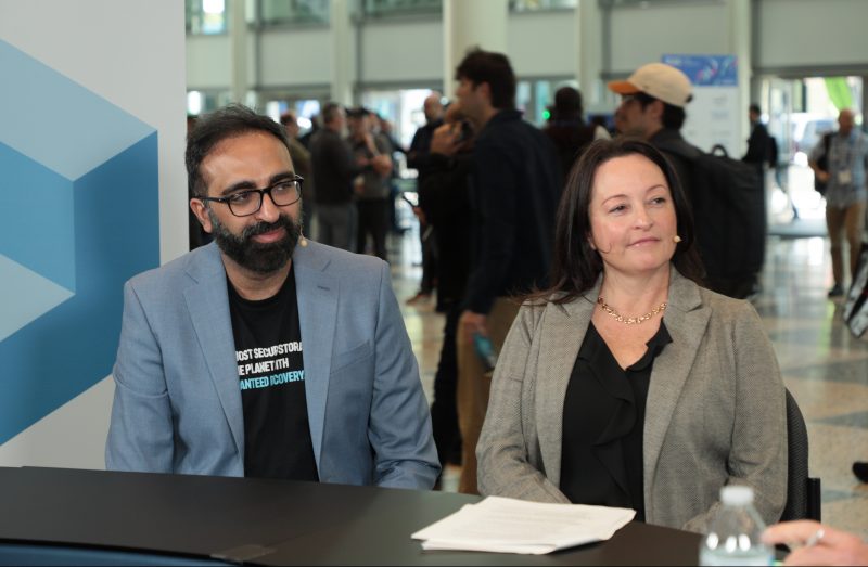 Michelle Graff, senior vice president of global partners and channels at Commvault Systems Inc and Gagan Gulati, senior vice president and general manager for Data Service at NetApp Inc discussed developing a cyber resilience strategy during the RSAC 2026 Conference.