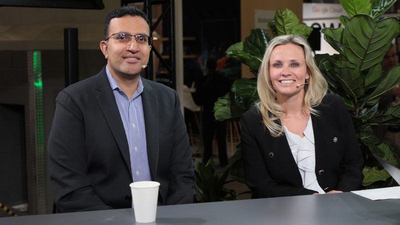 Morgan Adamski, U.S. cyber, data and tech risk leader at PwC and Charles Carmakal, CTO of Mandiant Consulting, talk to theCUBE about agentic defense — Google Cloud Next 2026