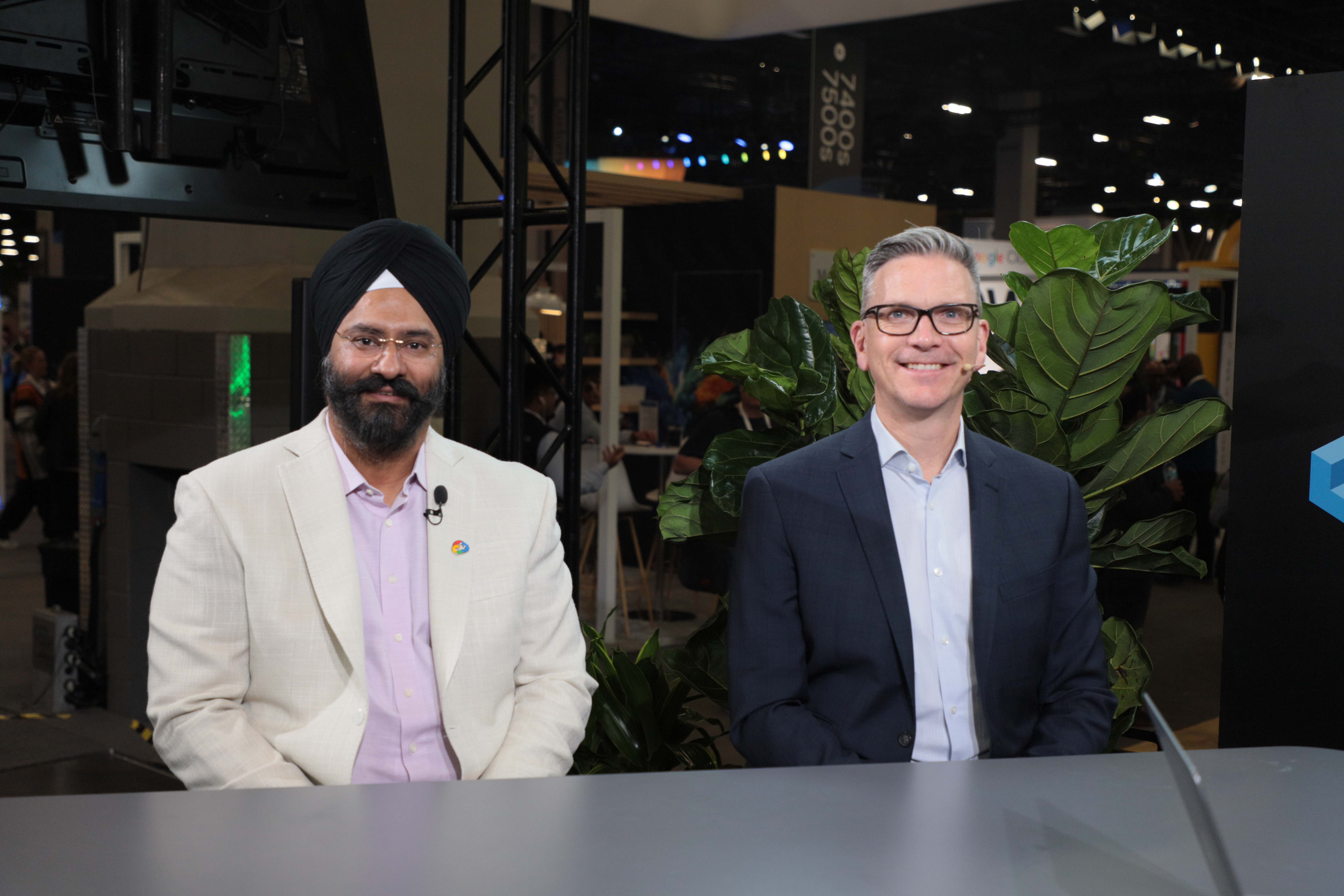 Muninder Sambi, vice president and general manager for networking and security at Google Cloud and Drew Bradstock, senior product director at Google LLC, talk to theCUBE about AI-ready infrastructure — Google Cloud Next 2026