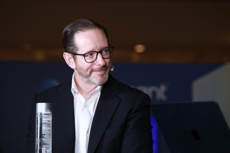 Jake Sloan, vice president of global insurance at Appian Corp., discussed digital healthcare digital transformation during Appian World 2026.
