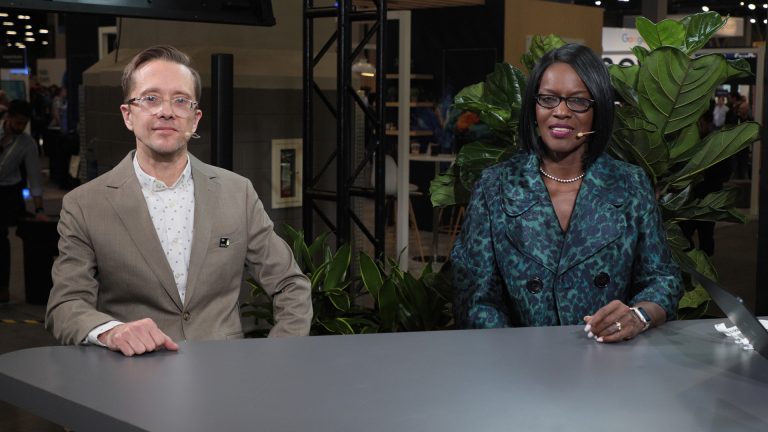 Jeff Follestad, senior manager of GCP partner sales at EPAM, and Sonia Fife, global leader of consumer packaged goods, strategic industries, at Google Cloud, talk to theCUBE about CPG real-time marketing at Google Cloud Next 2026