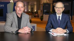 Matt Calkins, co-founder and CEO of Appian Corp. and Mal Cullen, CEO of CIBC Mellon, talk to theCUBE about AI process orchestration — Appian World 2026