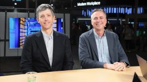Sam Grocott (right), SVP Product Marketing at Dell Technologies, and Dave Morin (left), cofounder of the OpenClaw foundation, talk to theCUBE about how open-source AI agents are democratizing software building and accelerating enterprise AI adoption, at Dell Technologies World 2026.