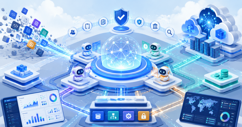 Curated AI ecosystems are reshaping enterprise AI as companies abandon fragmented pilots for integrated production systems.