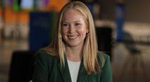 Molly Sands, head of the Teamwork Lab at Atlassian, talks to theCUBE as part of a broader conversation on human-AI collaboration. — Atlassian Team 2026