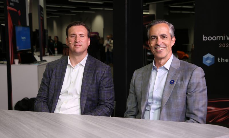 Sven Loberg, managing director at Accenture PLC and Dan McAllister, senior vice president for global Alliances and channels at Boomi LP discussed enterprise AI integration during Boomi World 2026.