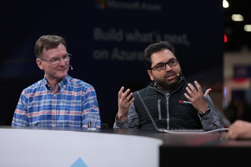 Taneem Ibrahim, director of engineering for AI inference at Red Hat and Bill Pearson, vice president, data center and AI, at Intel Corp, discussed scalable AI inference during Red Hat Summit 2026.