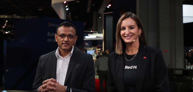 Bria Huber, head of global cloud alliances at Red Hat, and Hemant Mohan, global head of strategic alliances at AWS, talk to theCUBE about Red Hat OpenShift Service on AWS at the Red Hat Summit 2026