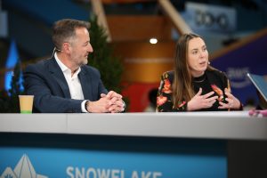 Glenn McPherson, regional vice president, Australia, at Snowflake, and Helen Crossley, global head of data science at Canva, talk with theCUBE about how Canva turns data strategy into AI personalization at scale with Snowflake, at Snowflake Summit 2026.