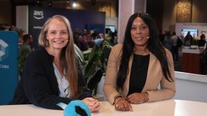 Jennifer Hays, head of engineering excellence and technology strategy execution at Fidelity Investments and Natalie Daley, director and global head of cloud economics and FinOps at HSBC Holdings PLC, talk to theCUBE about managing AI spend — FinOps X 2026