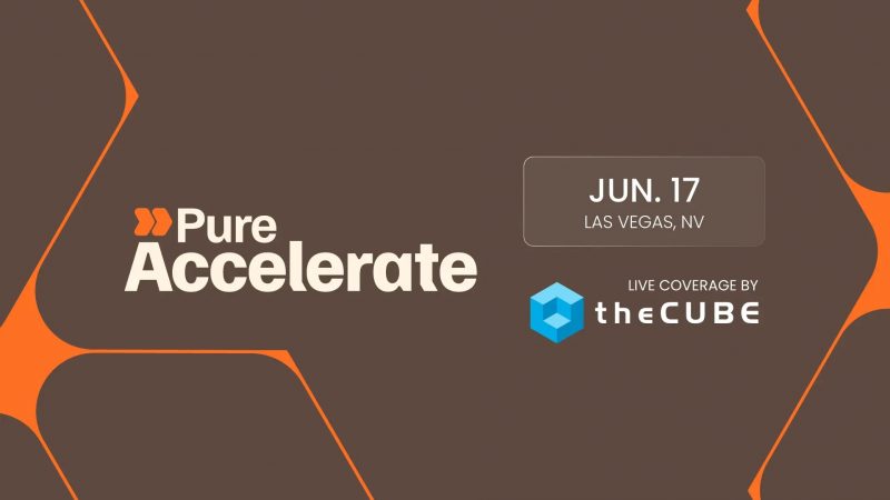 TheCUBE will cover the future of enterprise storage during Pure Accelerate.