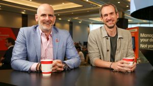 Shawn Rosemarin, vice president of research and development and customer engineering at Everpure Inc. and Jason Hardy, vice president of storage technology at Nvidia Corp., talk to theCUBE about AI-ready data — Pure Accelerate 2026