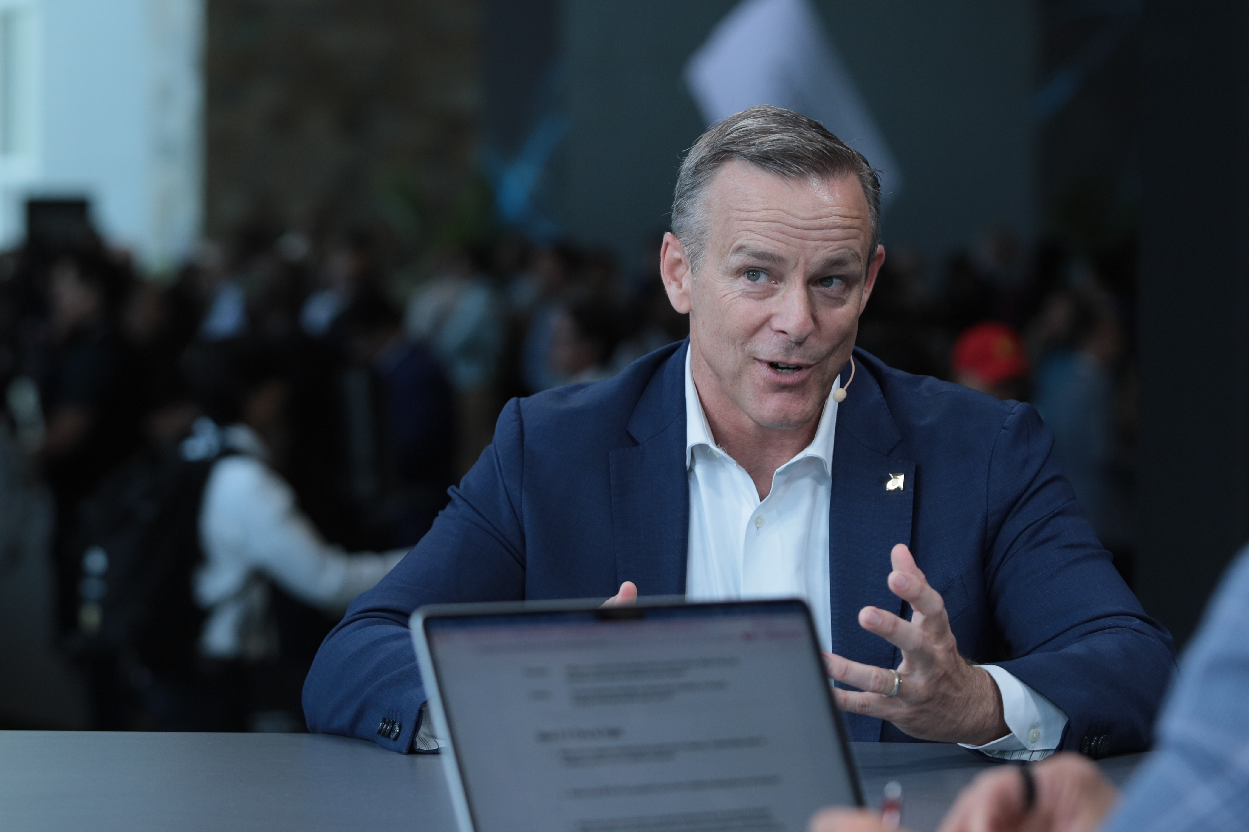 Derek Dicker, corporate VP of enterprise business group at AMD, talks to theCUBE about the AI infrastructure buildout and open rack-scale architectures, at AMD Advancing AI 2026.