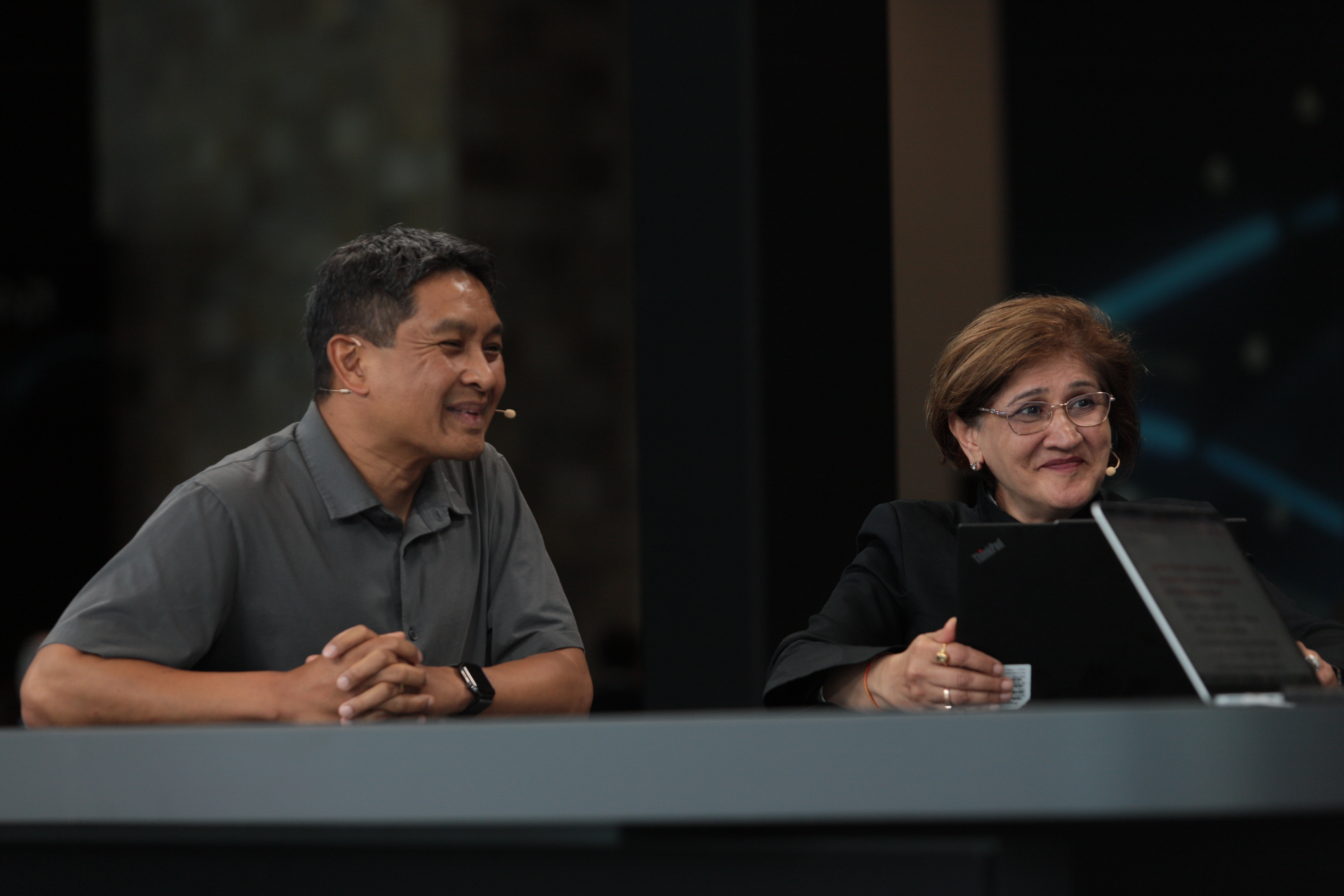 Omar Baldonado, senior director of data center and AI networking at Meta, and Soni Jiandani, SVP and GM at AMD, talk to theCUBE about how open co-design networking underpins AMD Helios for agentic AI, at AMD Advancing AI 2026.
