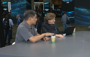 Omar Baldonado, senior director of data center and AI networking at Meta, and Soni Jiandani, SVP and GM at AMD, talk to theCUBE about how open co-design networking underpins AMD Helios for agentic AI, at AMD Advancing AI 2026.