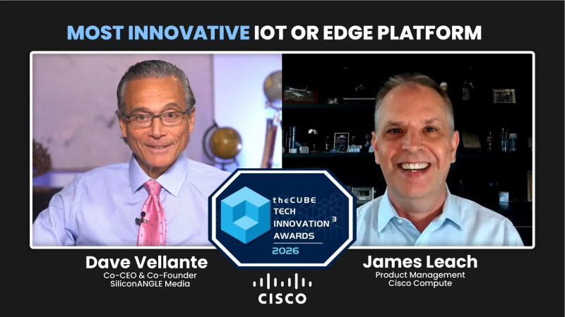 James Leach, director of product management at Cisco, talks with theCUBE about the company’s Unified Edge platform and how it helps organizations centrally manage edge AI infrastructure.