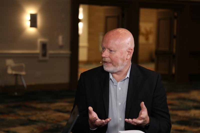 Anthony James, executive vice president of marketing at Fortnet, talked to theCUBE about platformization and a network security platform that combines networking and security.