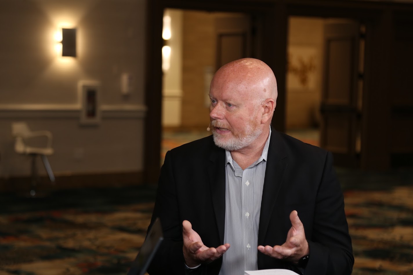 Anthony James, executive vice president of marketing at Fortnet, talked to theCUBE about platformization and a network security platform that combines networking and security.