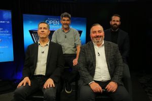 Gary Brown of Intel, Paul McLeod of Supermicro, Greg DiFraia of Scality, and Cliff Madru of Iron Mountain, spoke with theCUBE about hybrid storage during the Supermicro Open Storage Summit.