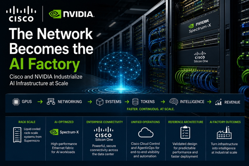 Cisco NVIDA AI Factory Partnership