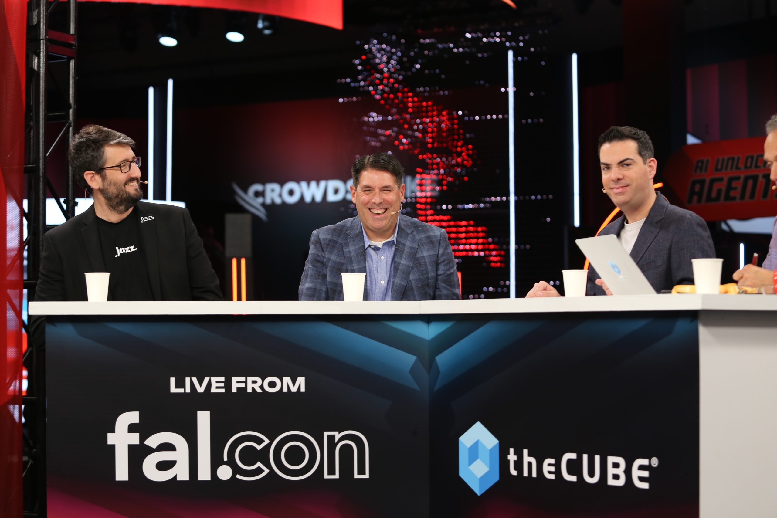 Ido Livneh, CJ Moses and Daniel Bernard talk to theCUBE about AI-powered DLP and the CrowdStrike accelerator program at Fal.Con 2026.